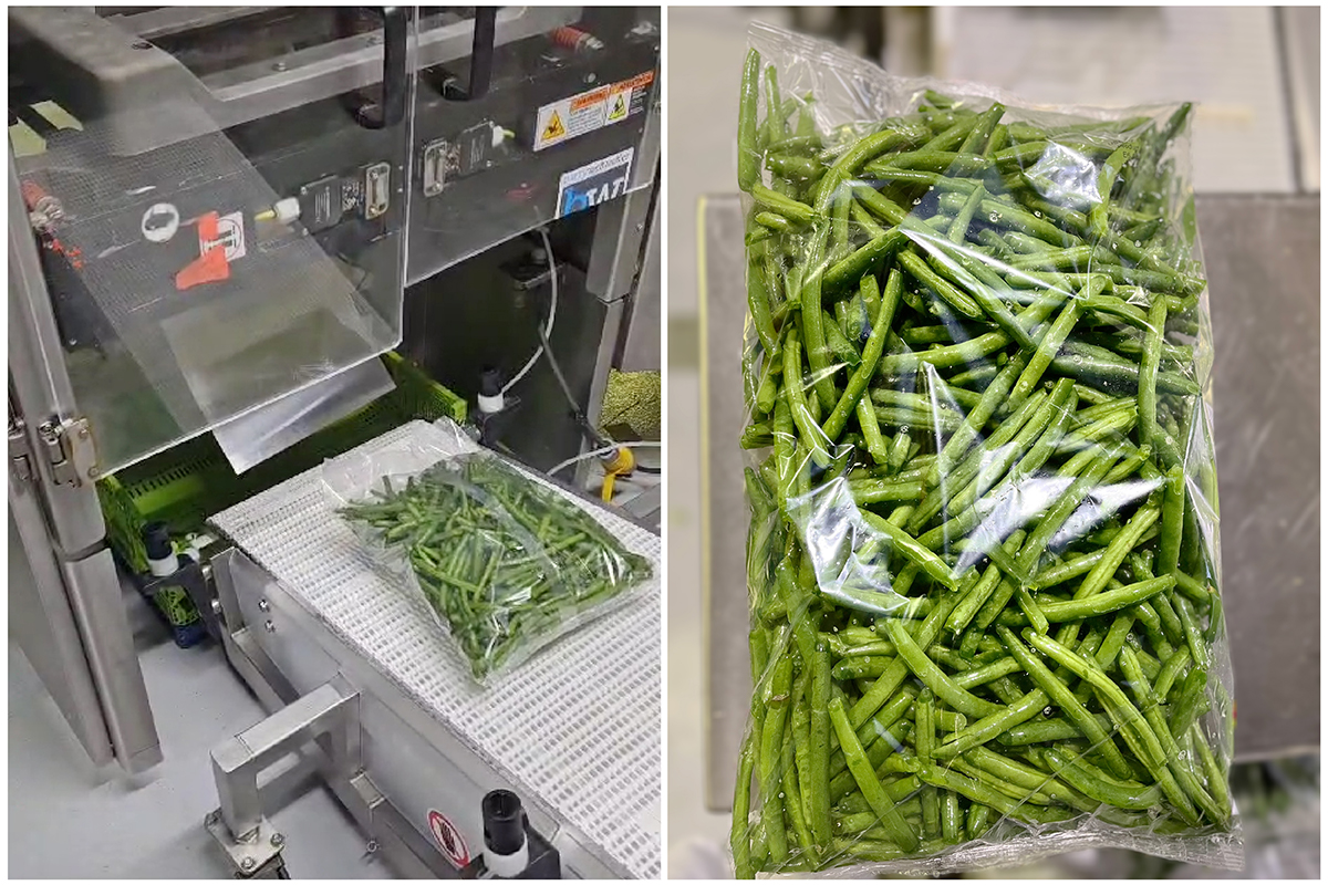 StePacPPC Xflow flow-pack Green Beans